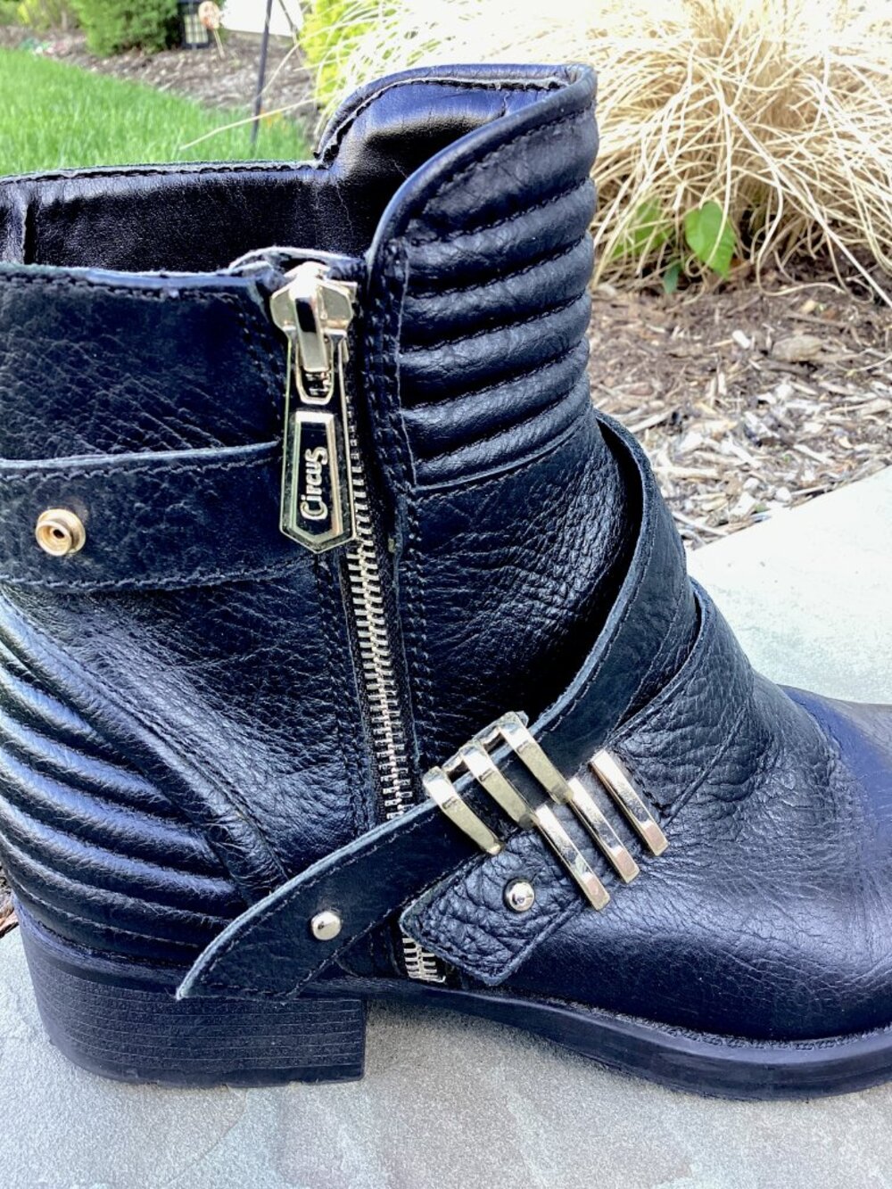 Circus by Sam Edelman Zip up, Moto, Combat Boot, Women's Size 8